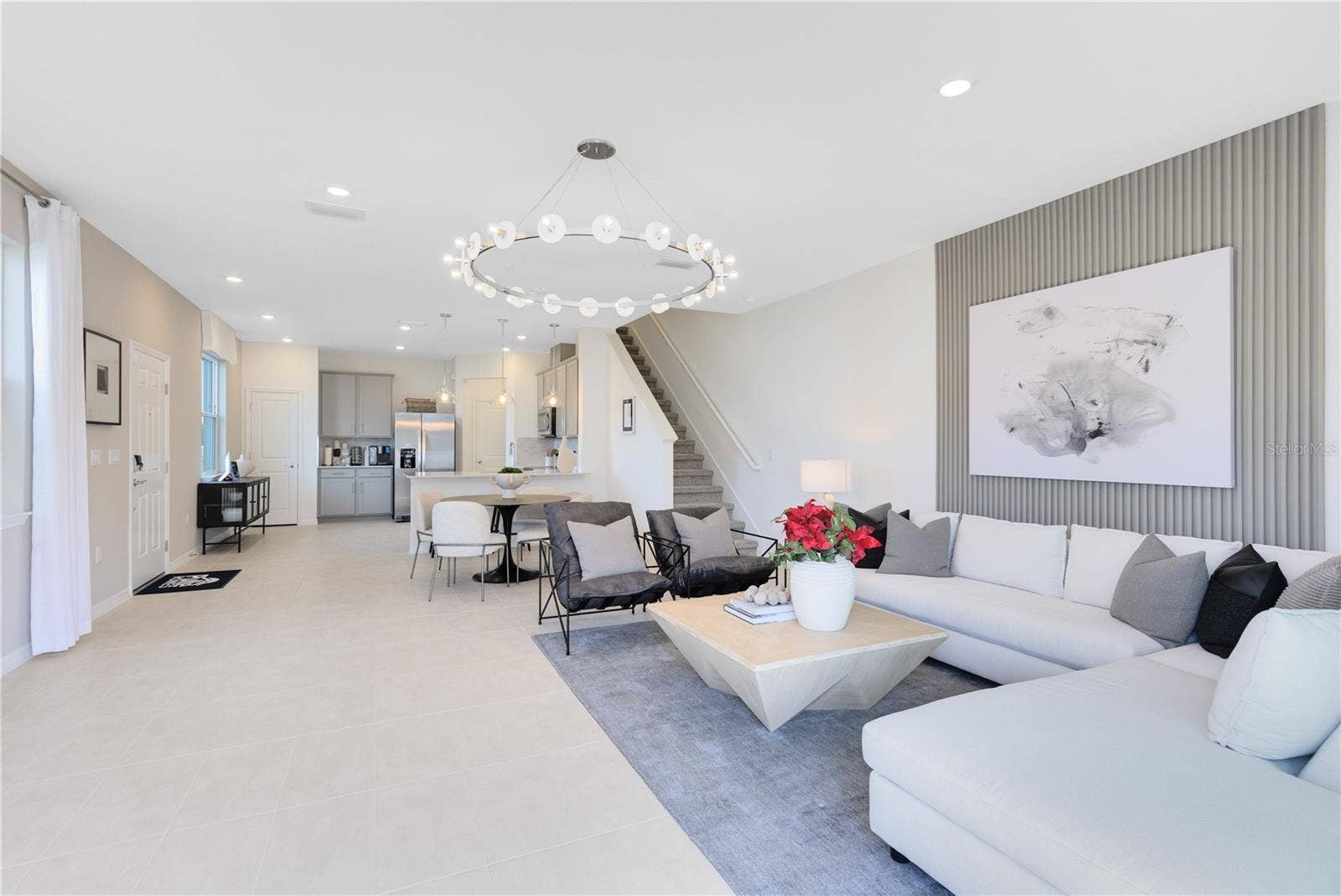 Model Home Design Only. Pictures and furnishings are for illustrative purposes only. Elevations, colors and options may vary. Furniture is for model home staging only.