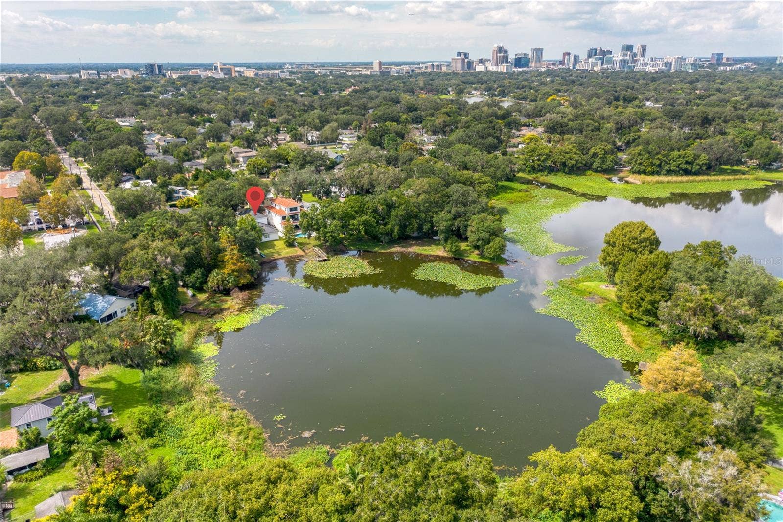 1745 HOUR GLASS DRIVE, Orlando, FL 32806 Aerial View