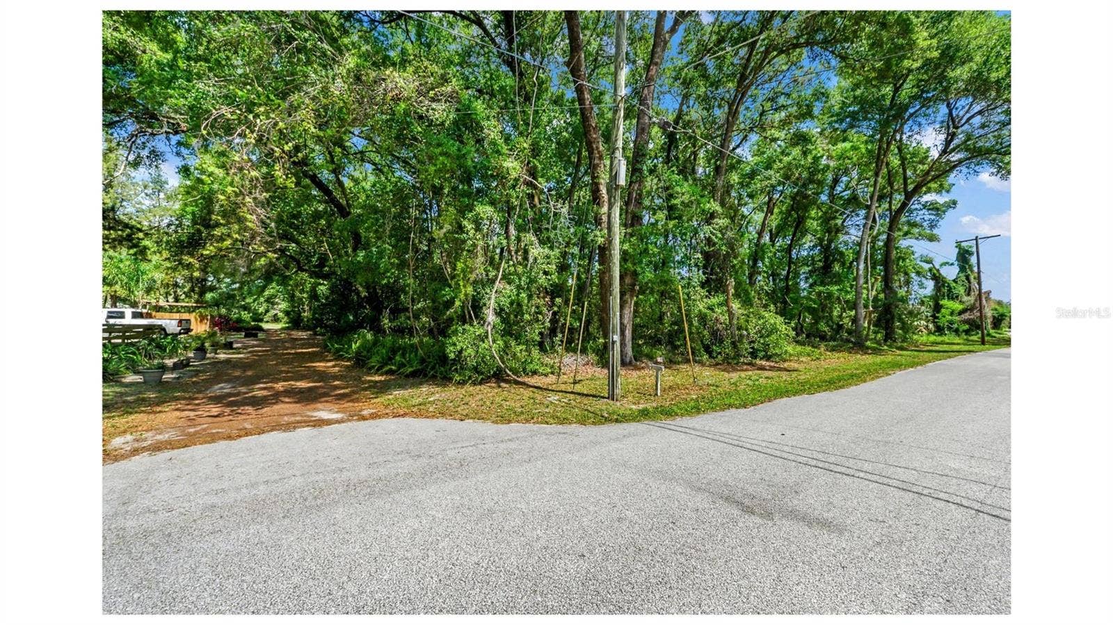 1 N US HWY 17, Deland, FL 32720 Rear end of the property. West Virginia Ave. street point of view.