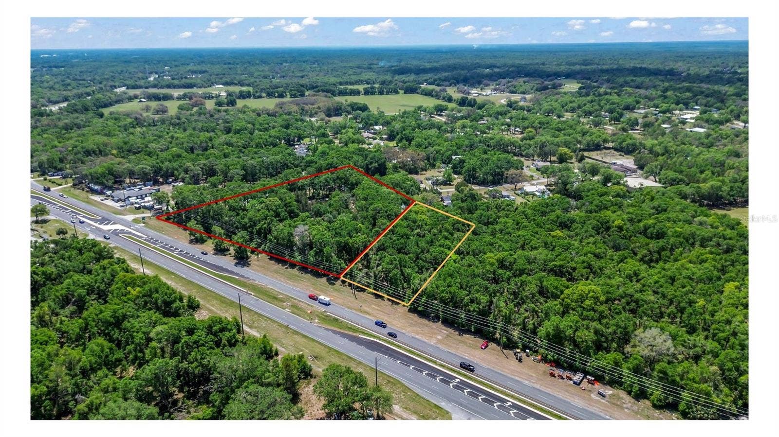 1 N US HWY 17, Deland, FL 32720 Two parcels being offered for potential combination.
