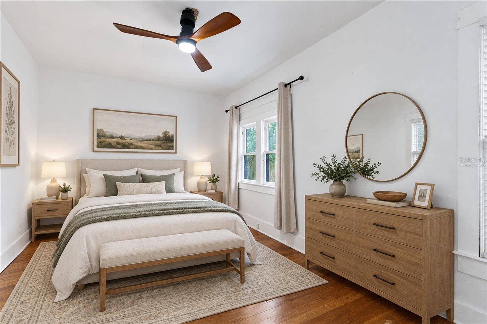 12 N FOREST AVENUE, Orlando, FL 32803 Virtually staged image. Bedroom 3.