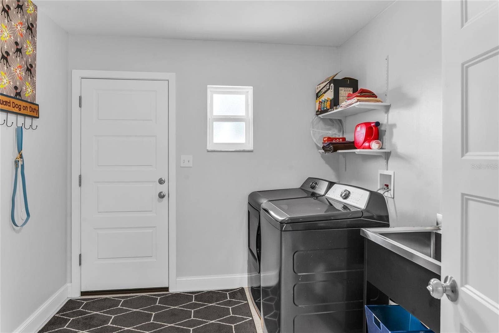 indoor laundry room