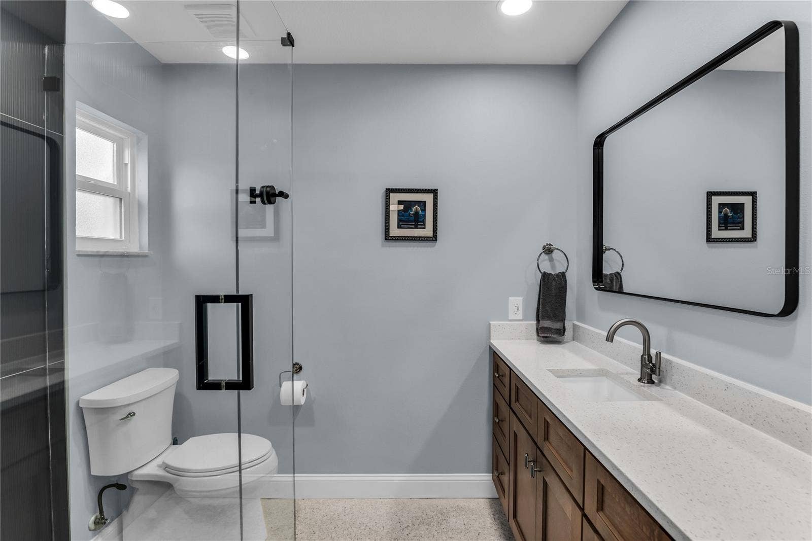 Renovated primary bath