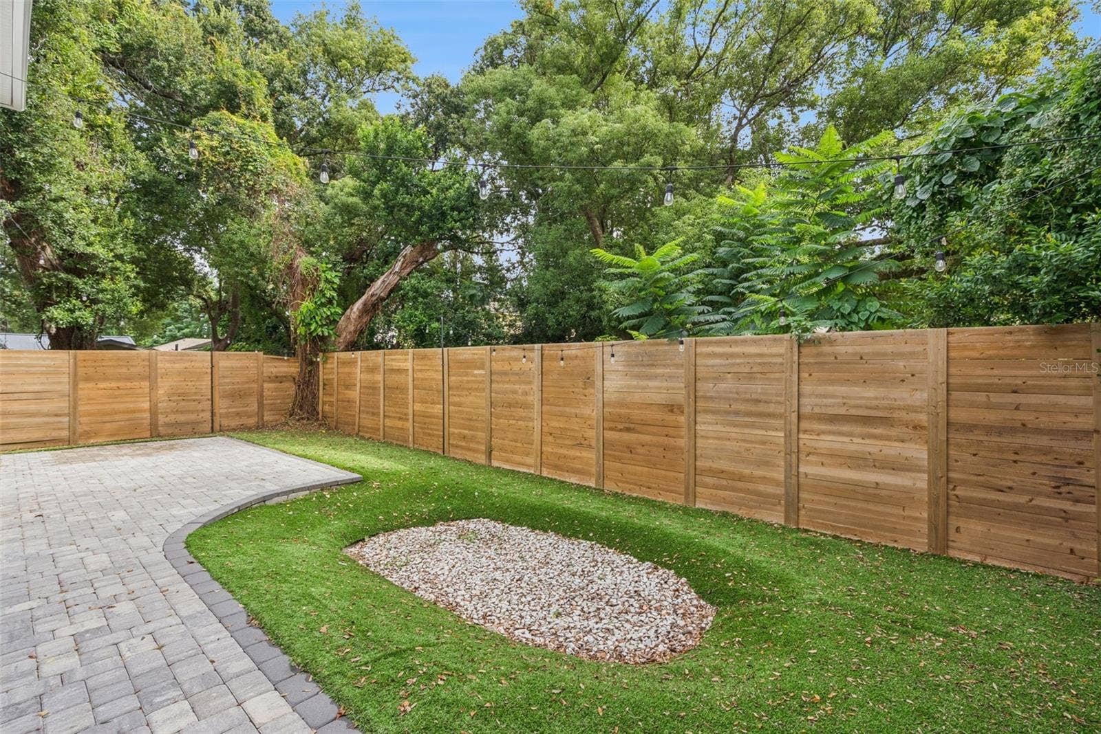 Spacious Fenced Backyard
