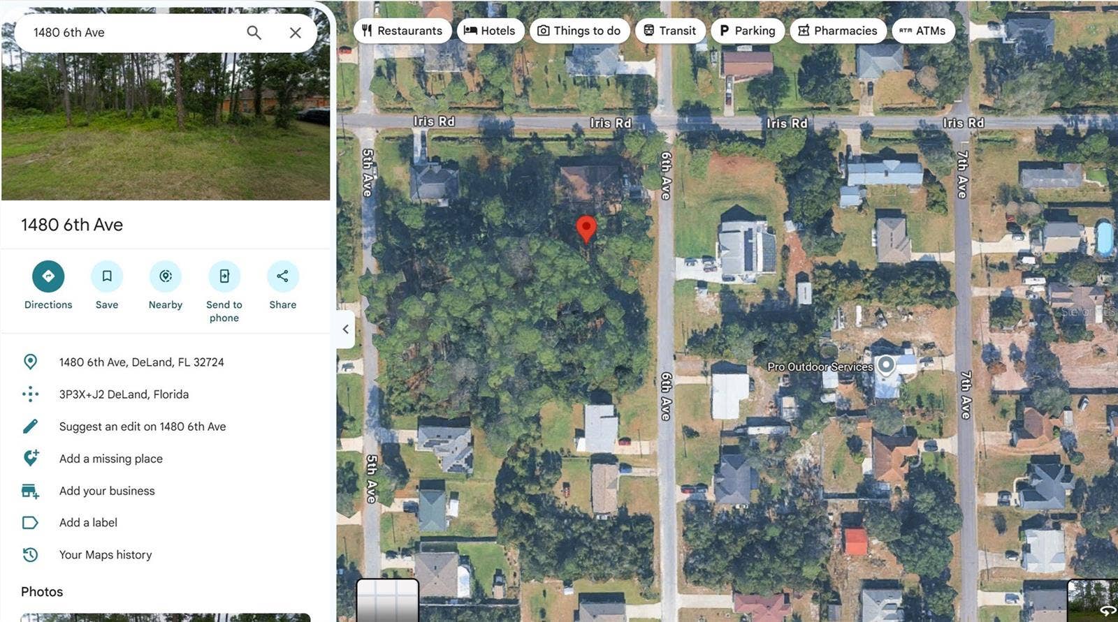 1480 6TH AVENUE, Deland, FL 32724 1480 6TH AVENUE, Deland, FL 32724