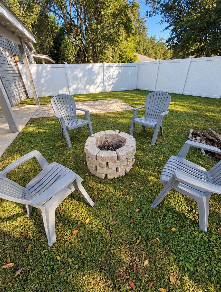 1618 MAGNOLIA AVENUE, Deland, FL 32724 firepit