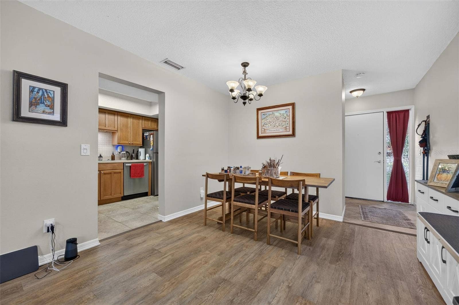 Downstairs dining room