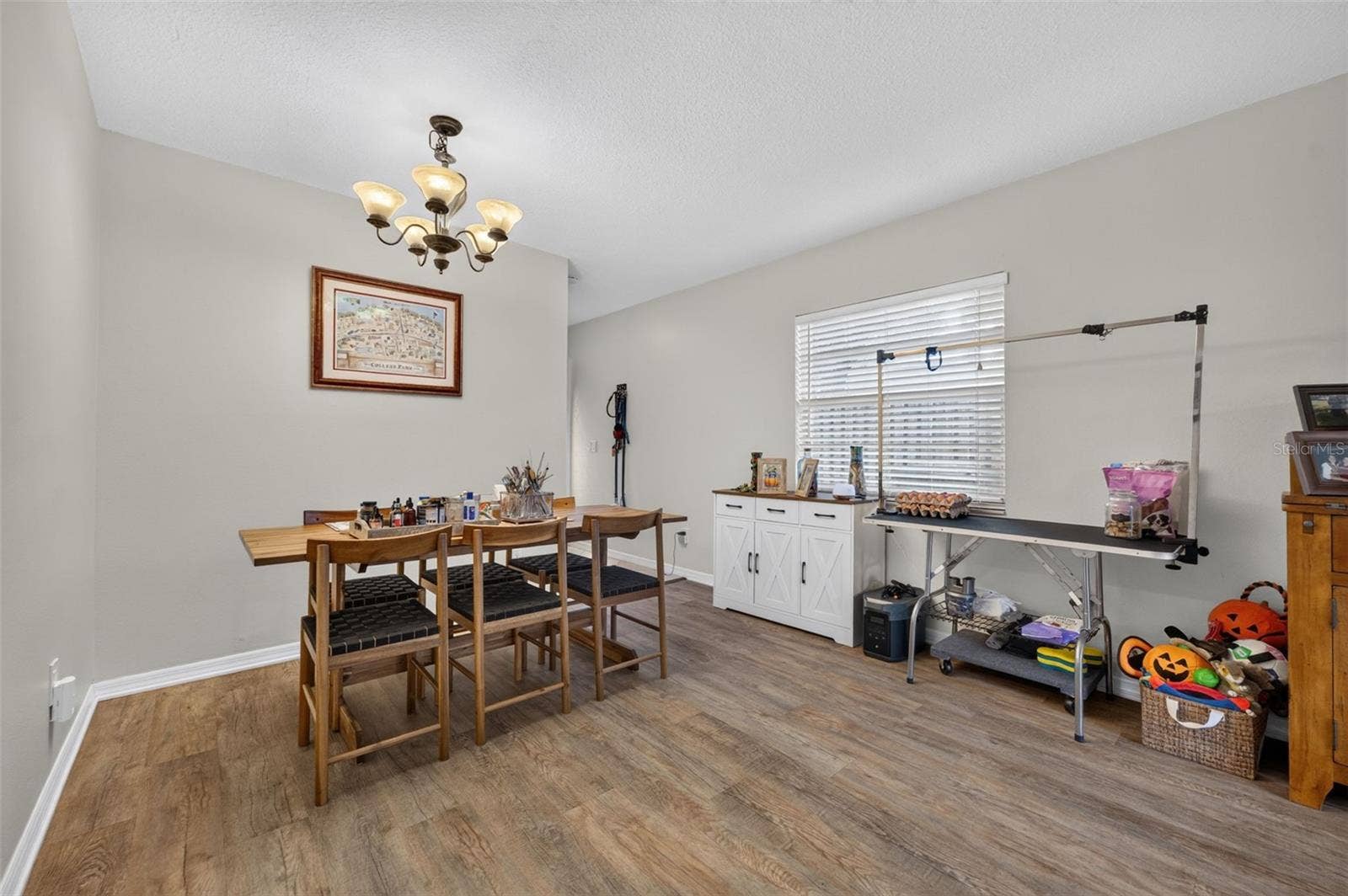 Downstairs dining room