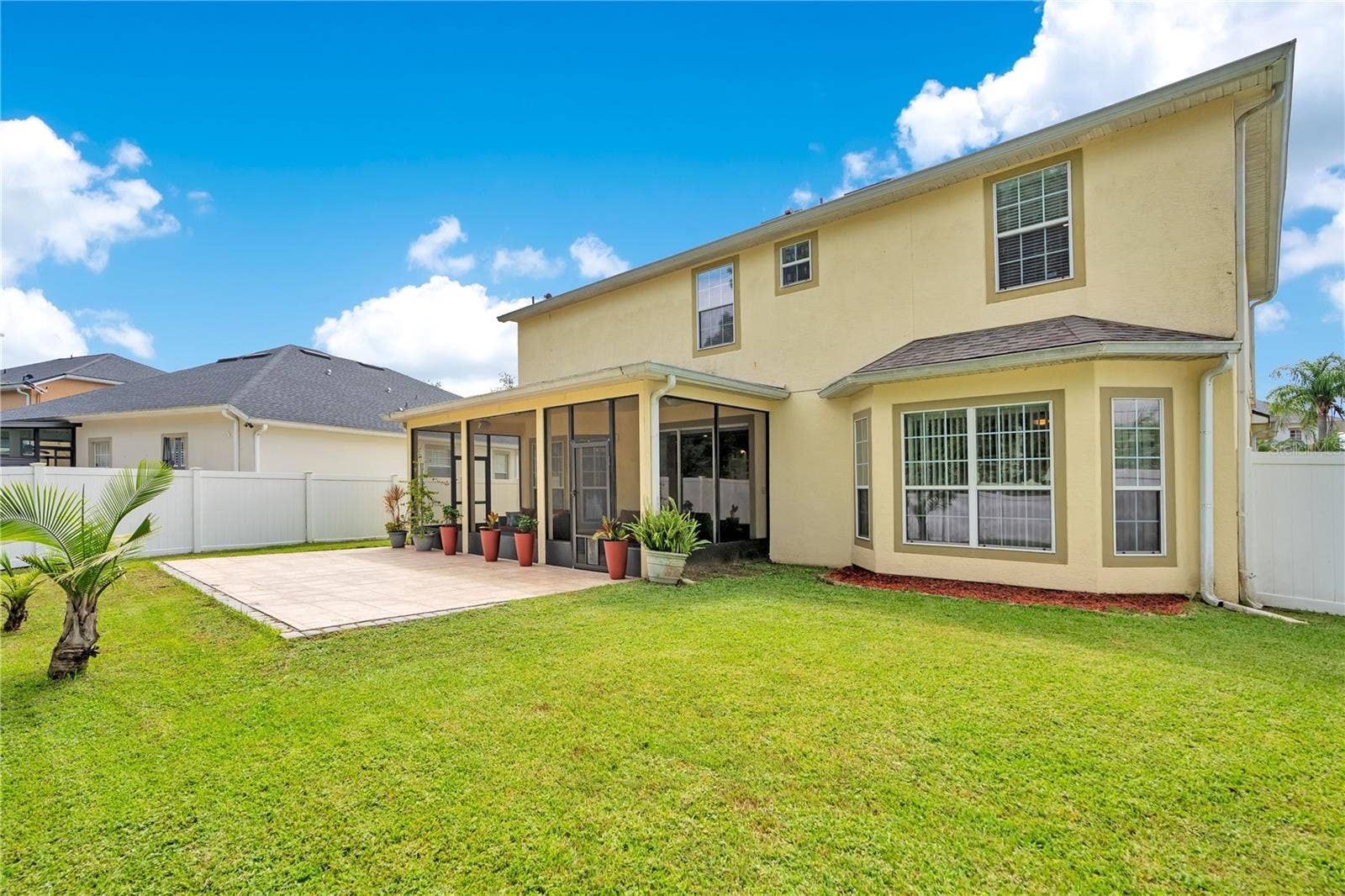 5762 COVINGTON COVE WAY, Orlando, FL 32829 view of backyard