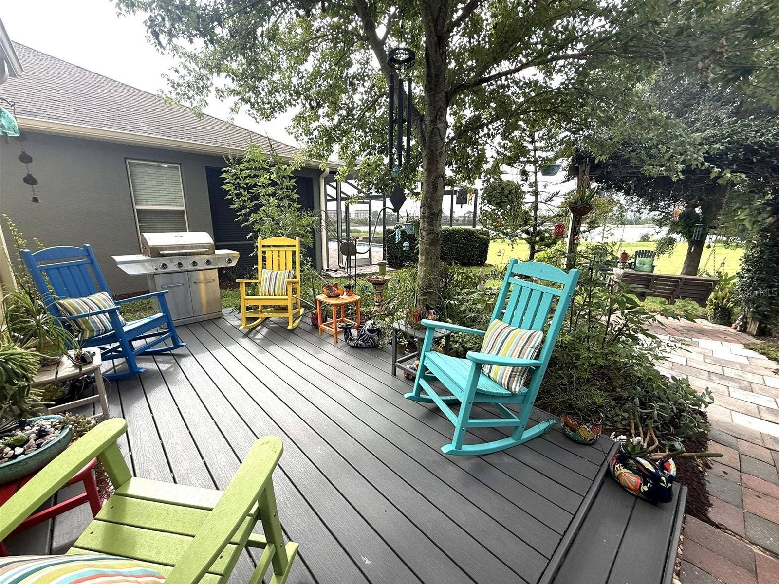Composit Deck is perfect spot to Grill!