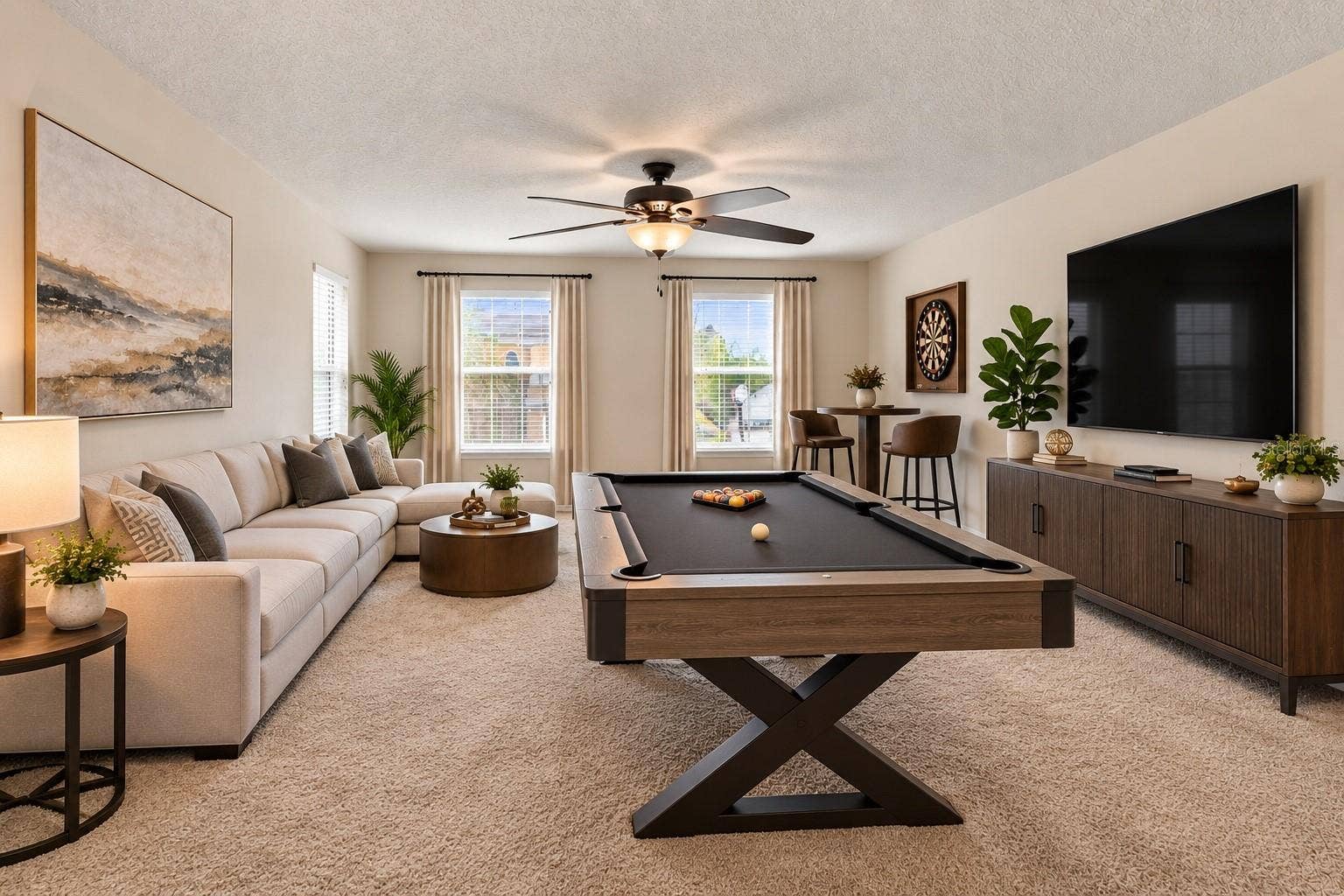 6049 FENDER COURT, Orlando, FL 32837 Virtual Staging Loft area