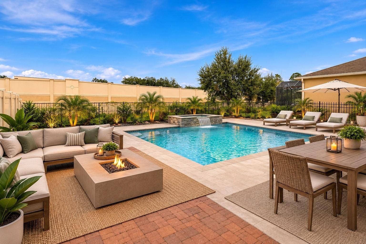 6049 FENDER COURT, Orlando, FL 32837 Virtual Stage Patio #1