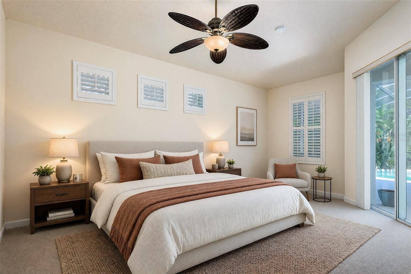 11727 DELWICK DRIVE, Windermere, FL 34786 Virtually Staged Master Bedroom