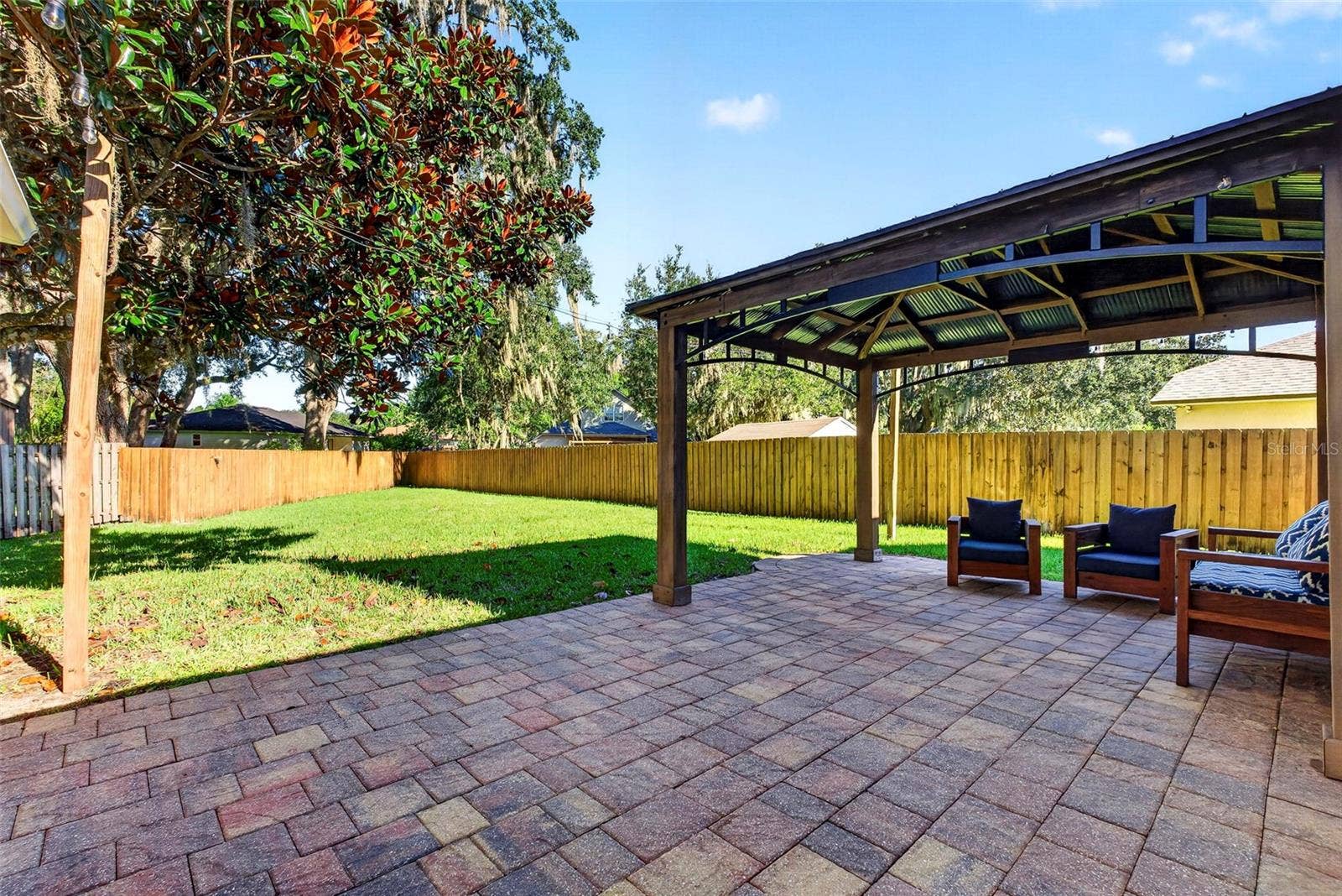 Patio and Pavillion