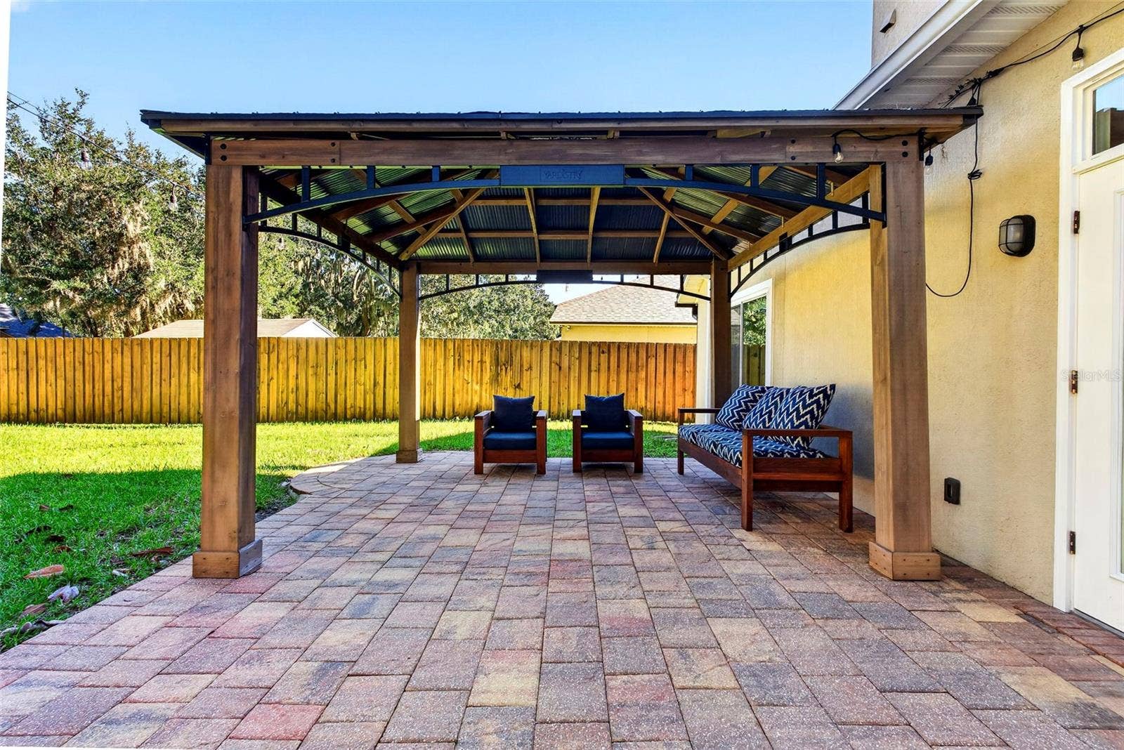Patio and Pavillion