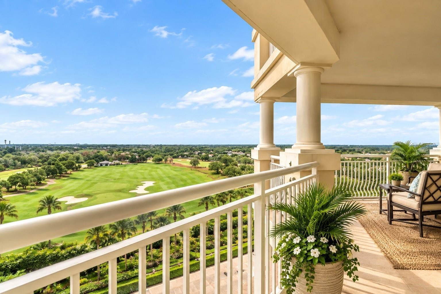 7593 GATHERING DRIVE, #803, Reunion, FL 34747 Virtually Staged Patio