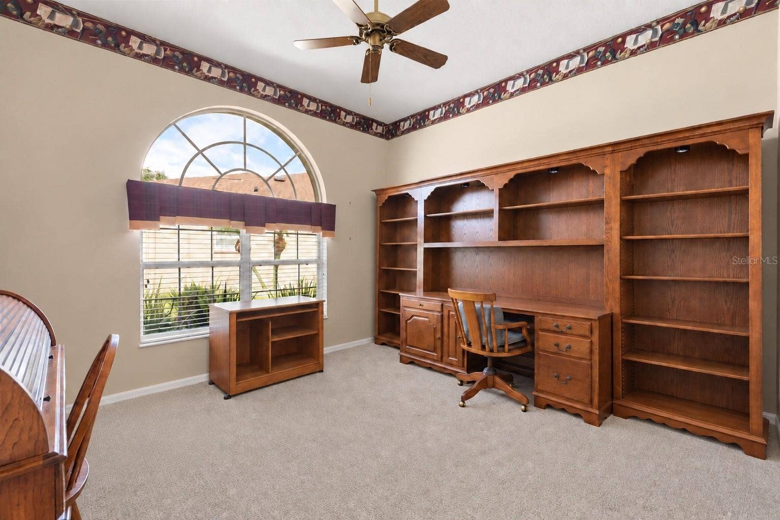 Bonus room, currently serving as office, attached to primary suite