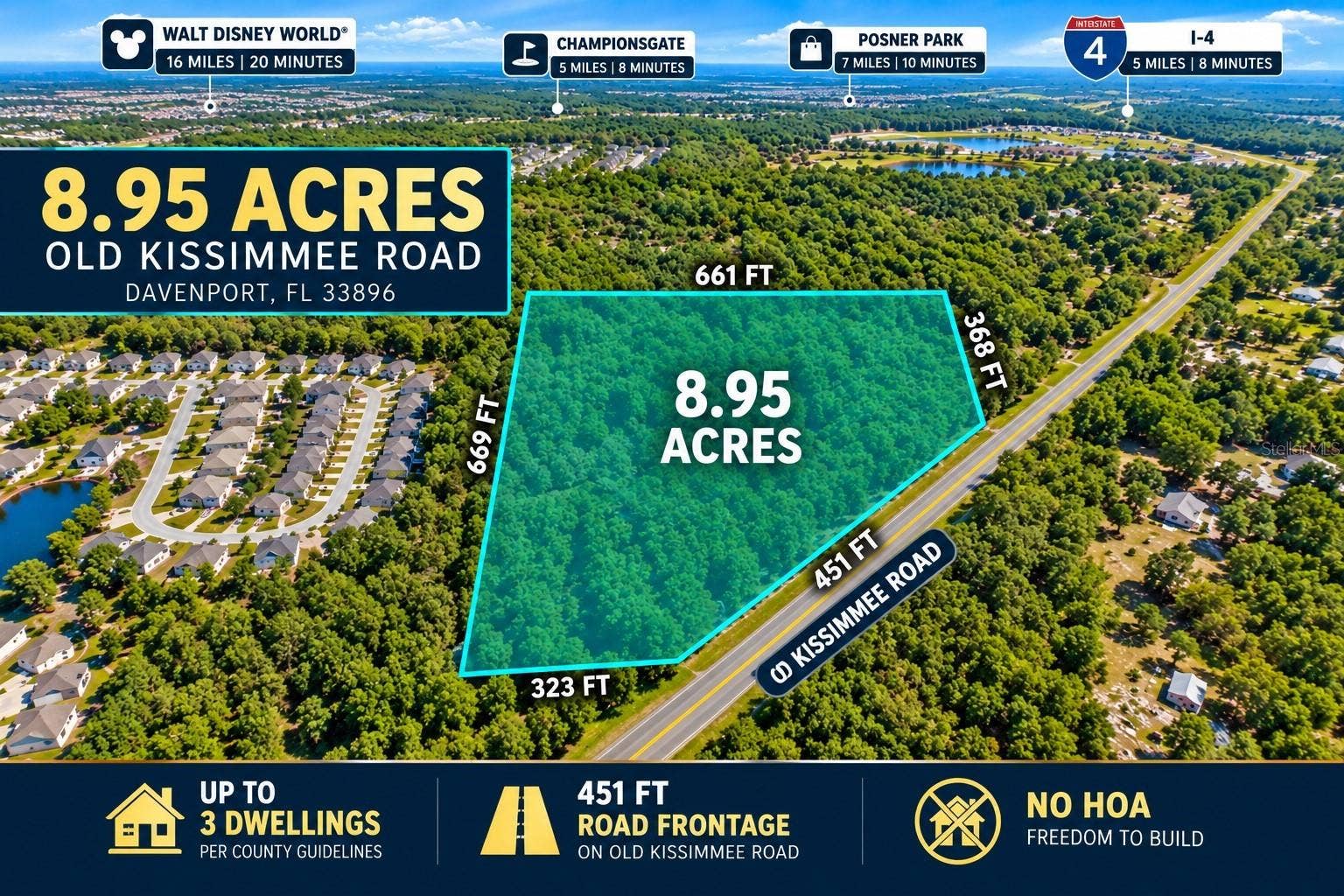 0 OLD KISSIMMEE ROAD, Davenport, FL 33896 0 OLD KISSIMMEE ROAD, Davenport, FL 33896