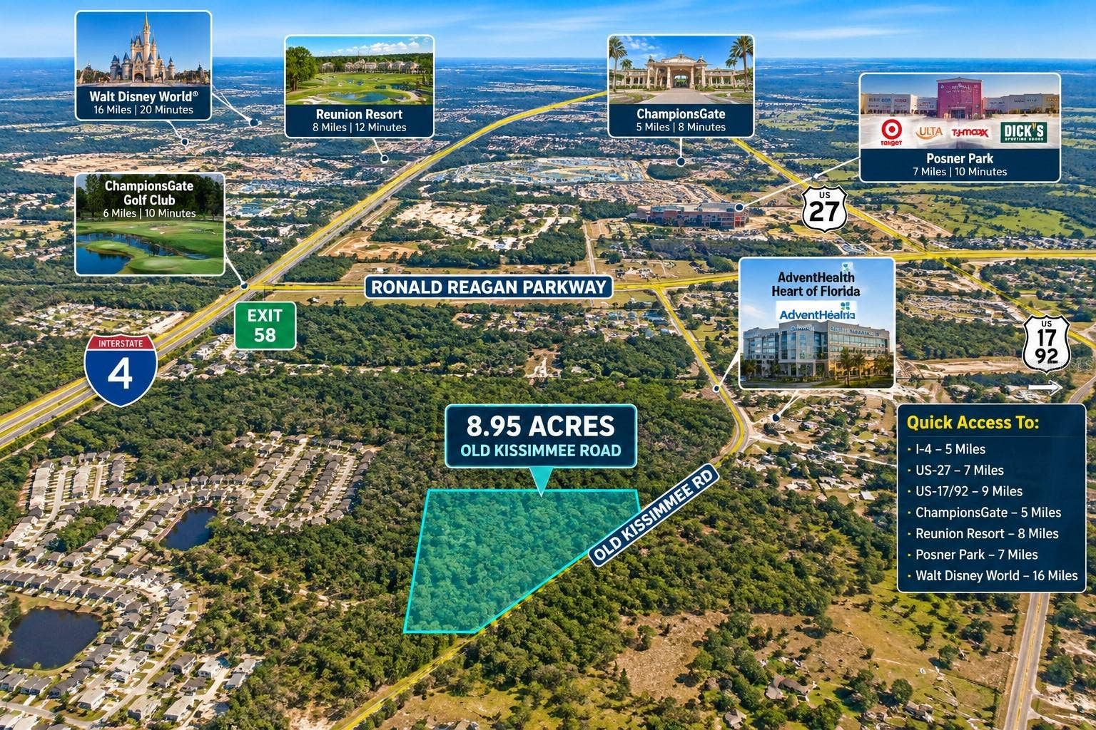 0 OLD KISSIMMEE ROAD, Davenport, FL 33896 0 OLD KISSIMMEE ROAD, Davenport, FL 33896