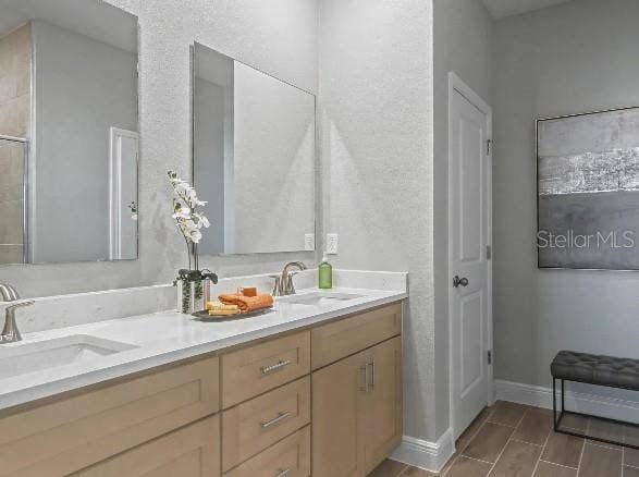 Model home - actual features may vary.