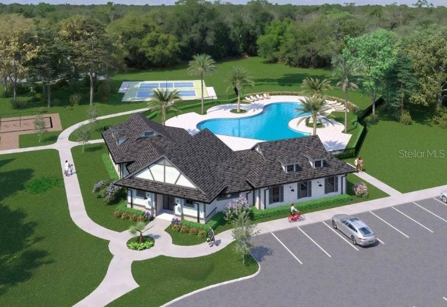 Enjoy resort-style living- pool, clubhouse, fitness, pickleball, & playground.