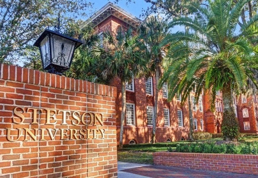 Stetson University- a nationally ranked college, only 8.2 miles away.