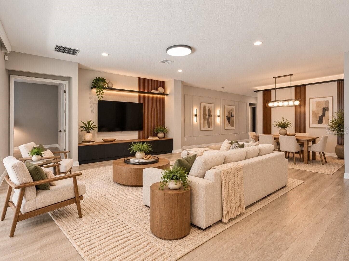 19058 PLANETREE STREET, Orlando, FL 32827 Virtually Staged! Flexible living space with a bright, open feel.