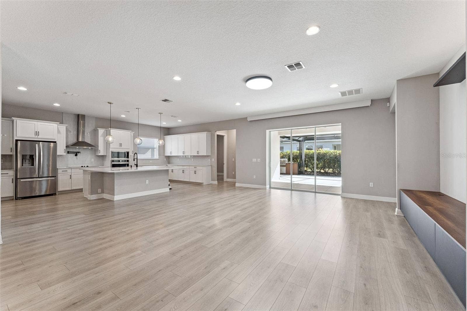 19058 PLANETREE STREET, Orlando, FL 32827 Modern kitchen with generous counter space and ample cabinetry.
