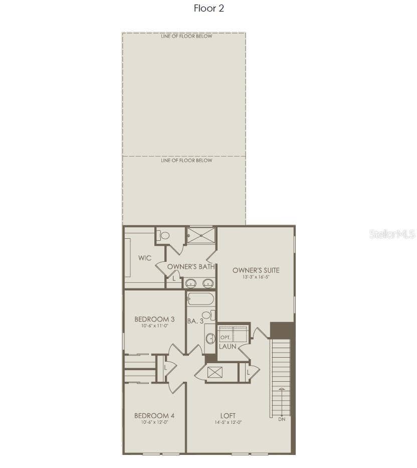 Floor Plan - Floor Two