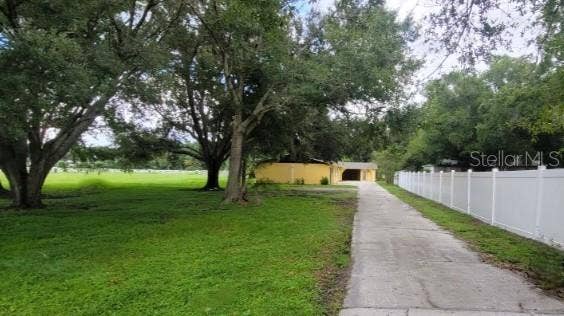 Your haven sits back from the road and has SO many living options!