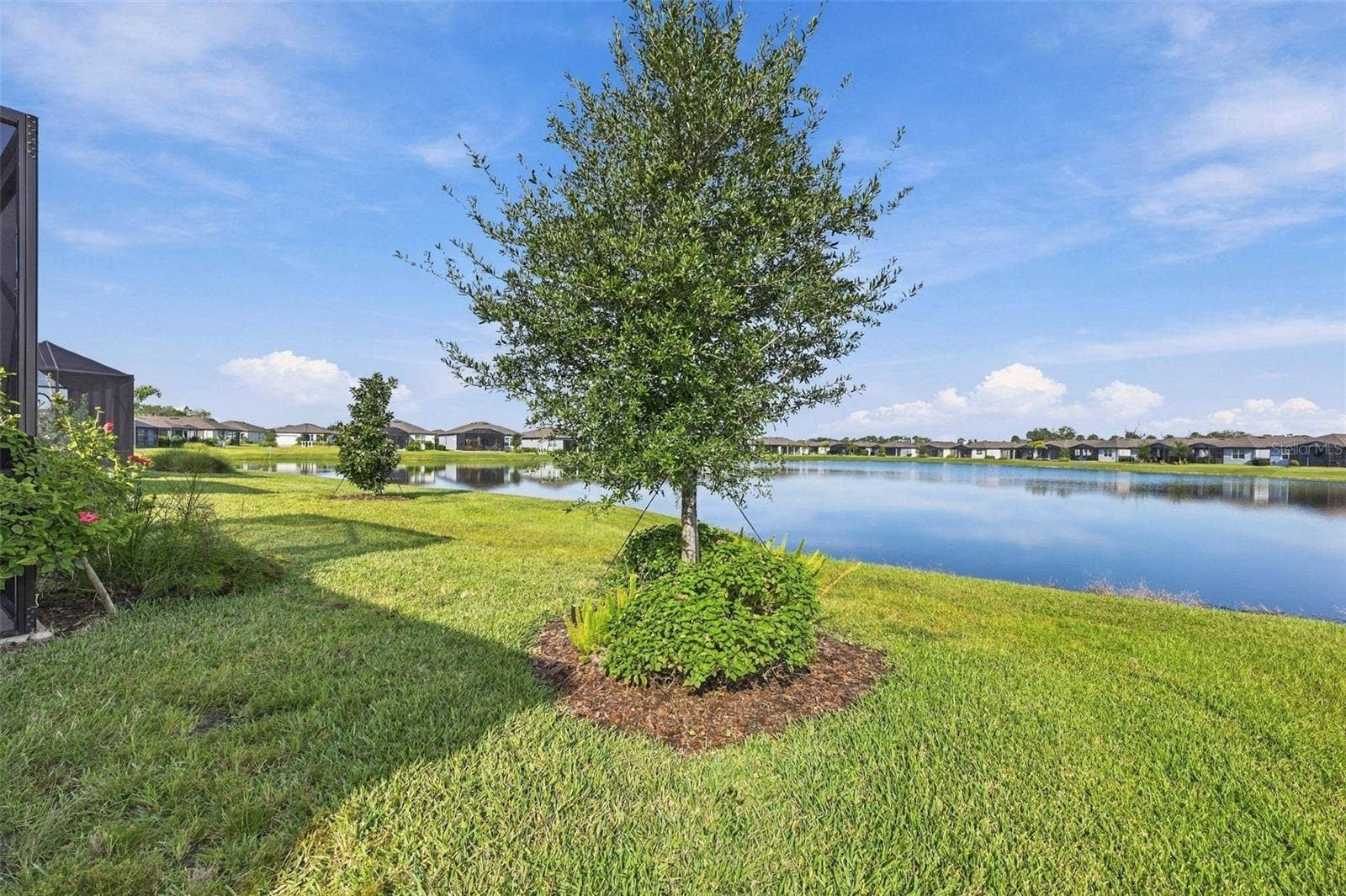 9260 BALLASTER POINTE LOOP, Parrish, FL 34219 Pond views from the backyard.