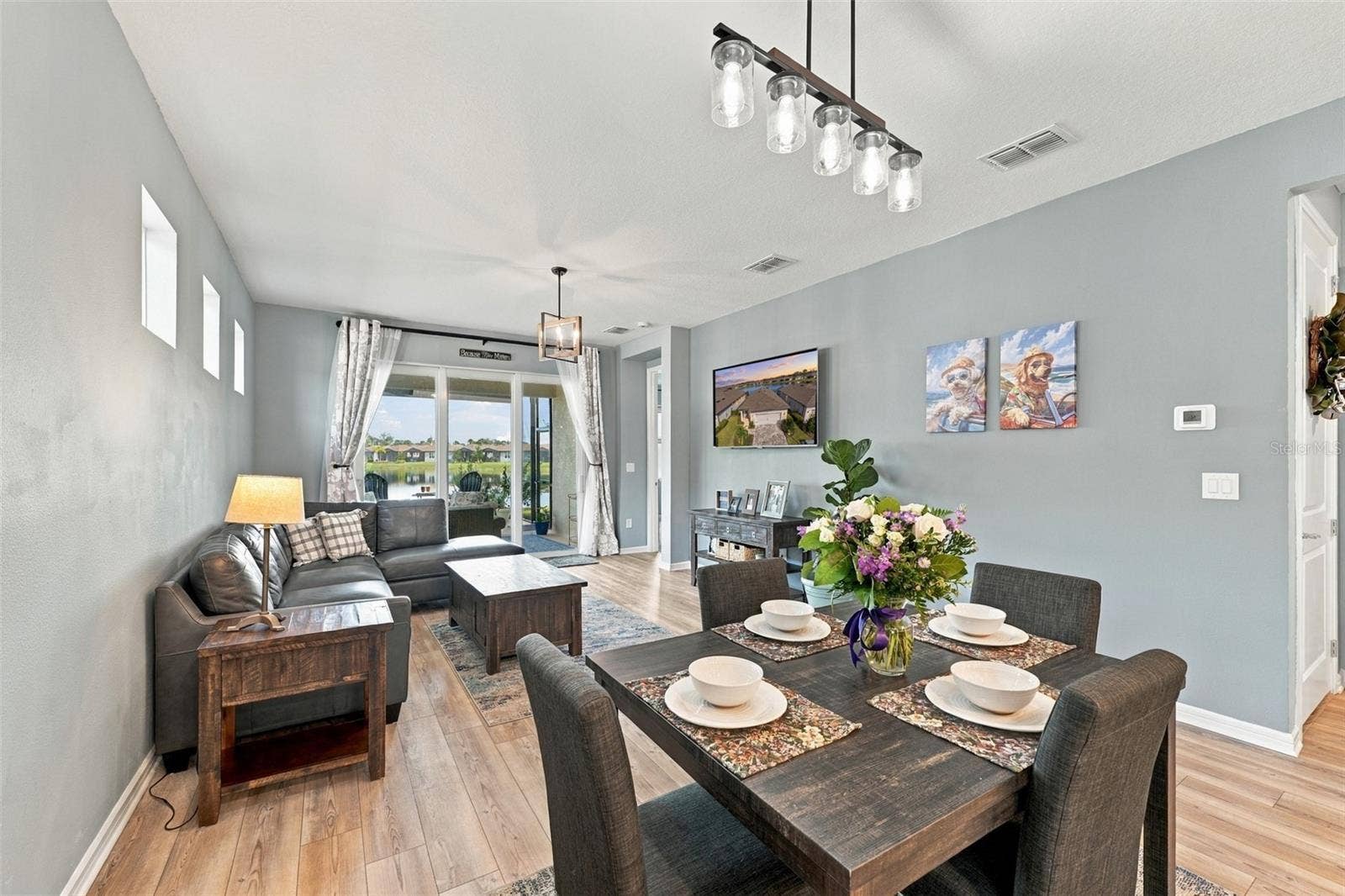 9260 BALLASTER POINTE LOOP, Parrish, FL 34219 Spacious open concept includes many furnishings.