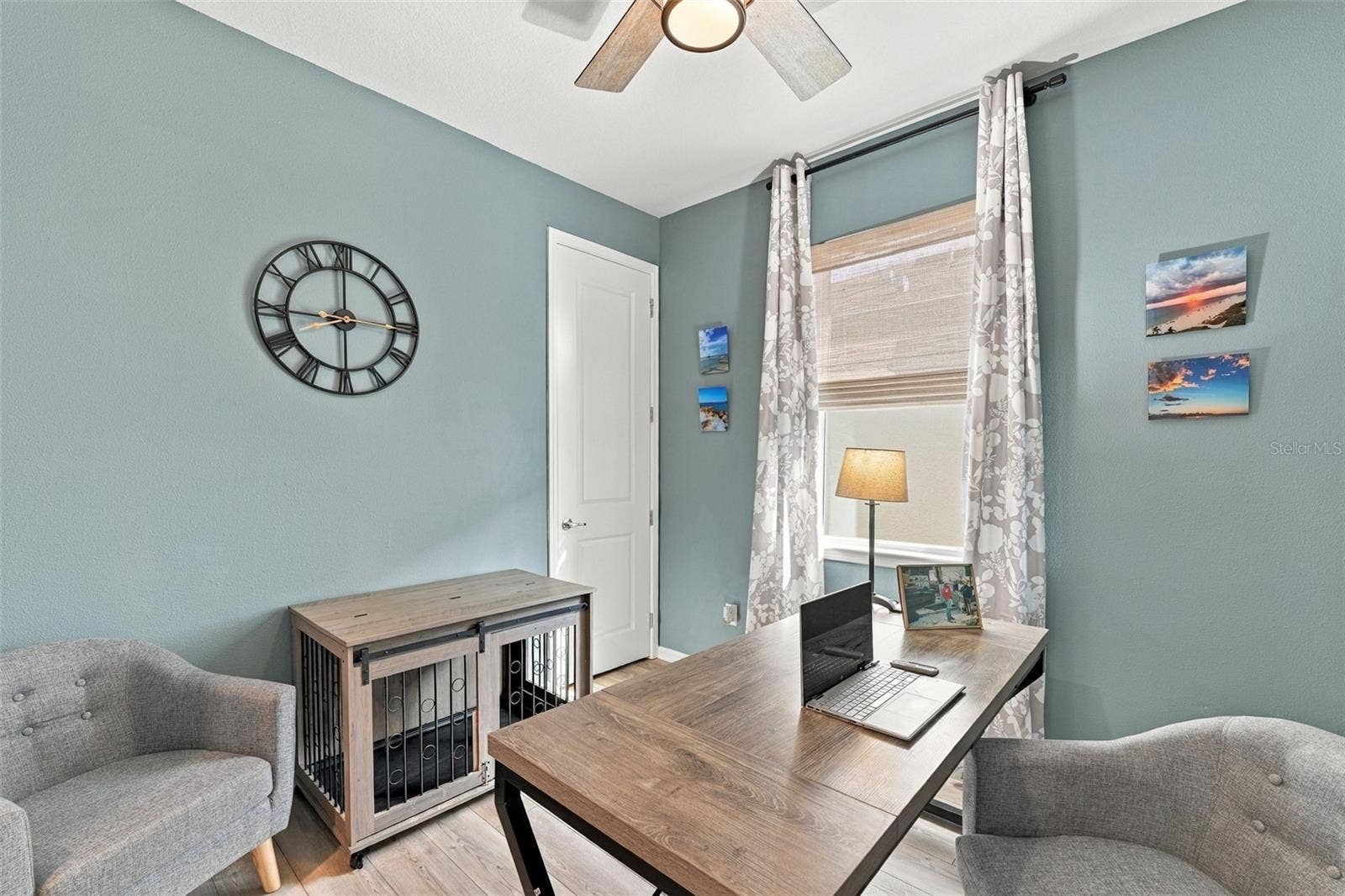 9260 BALLASTER POINTE LOOP, Parrish, FL 34219 Completely furnished 3rd bedroom or office with closet.