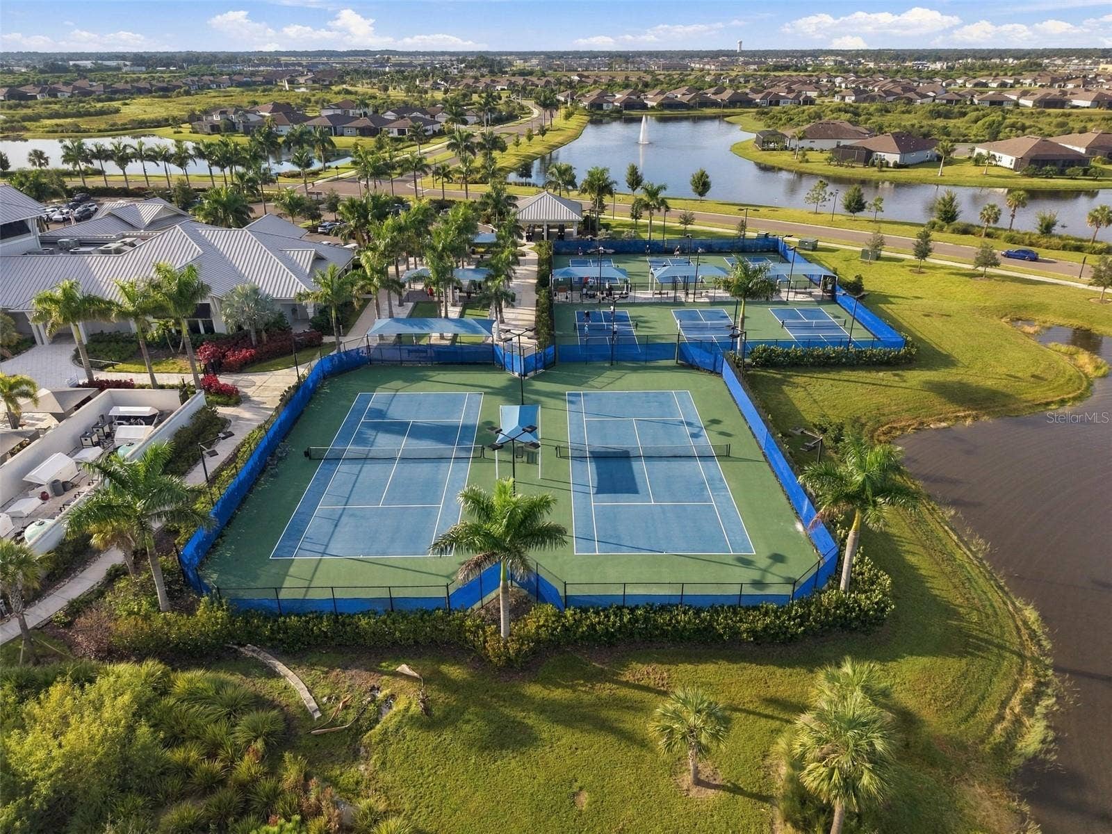 9260 BALLASTER POINTE LOOP, Parrish, FL 34219 Tennis anyone? Two Tennis courts and 8 Pickleboard courts for the Active Adult Lifestyle!