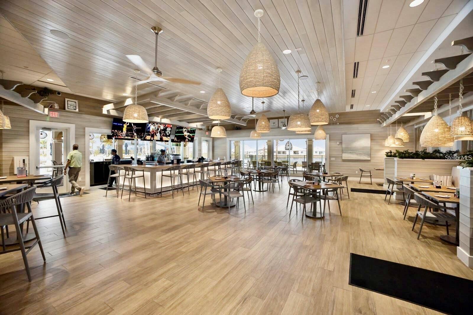 9260 BALLASTER POINTE LOOP, Parrish, FL 34219 "Sailfish" Dining Room complete with Sports TV's, Trivia and Bingo nights!