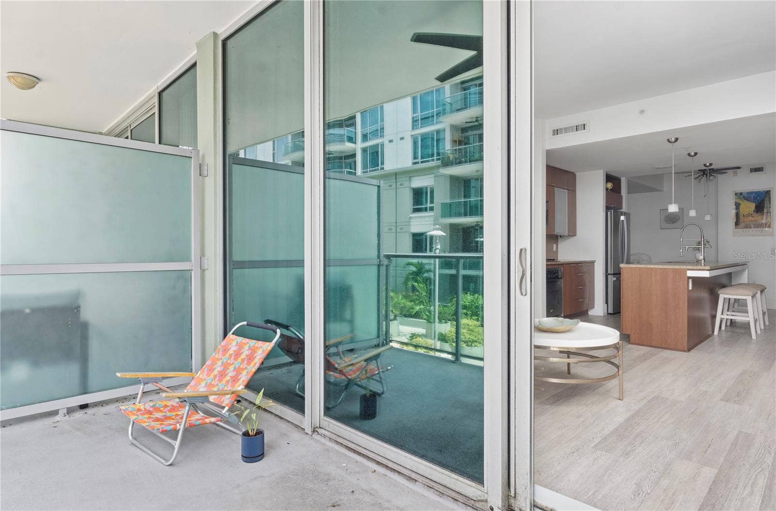 Balcony Entrance