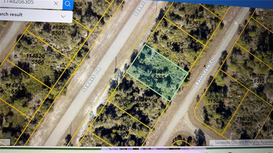 Property photo for LOT 5 BARNSDALE CIRCLE, North Port, FL