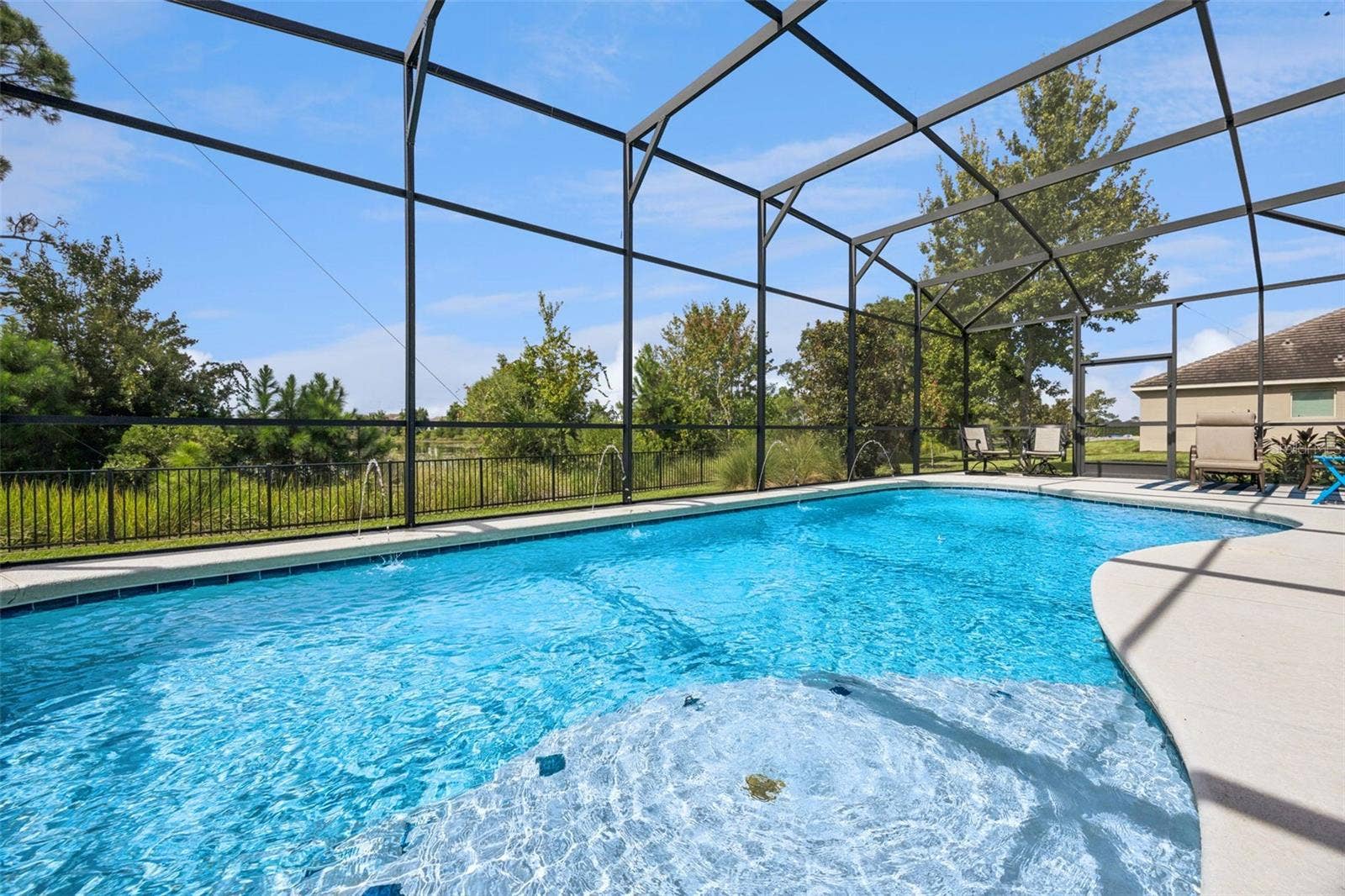 10048 BEACH PORT DRIVE, Winter Garden, FL 34787 Screened Pool surrounded by Nature!
