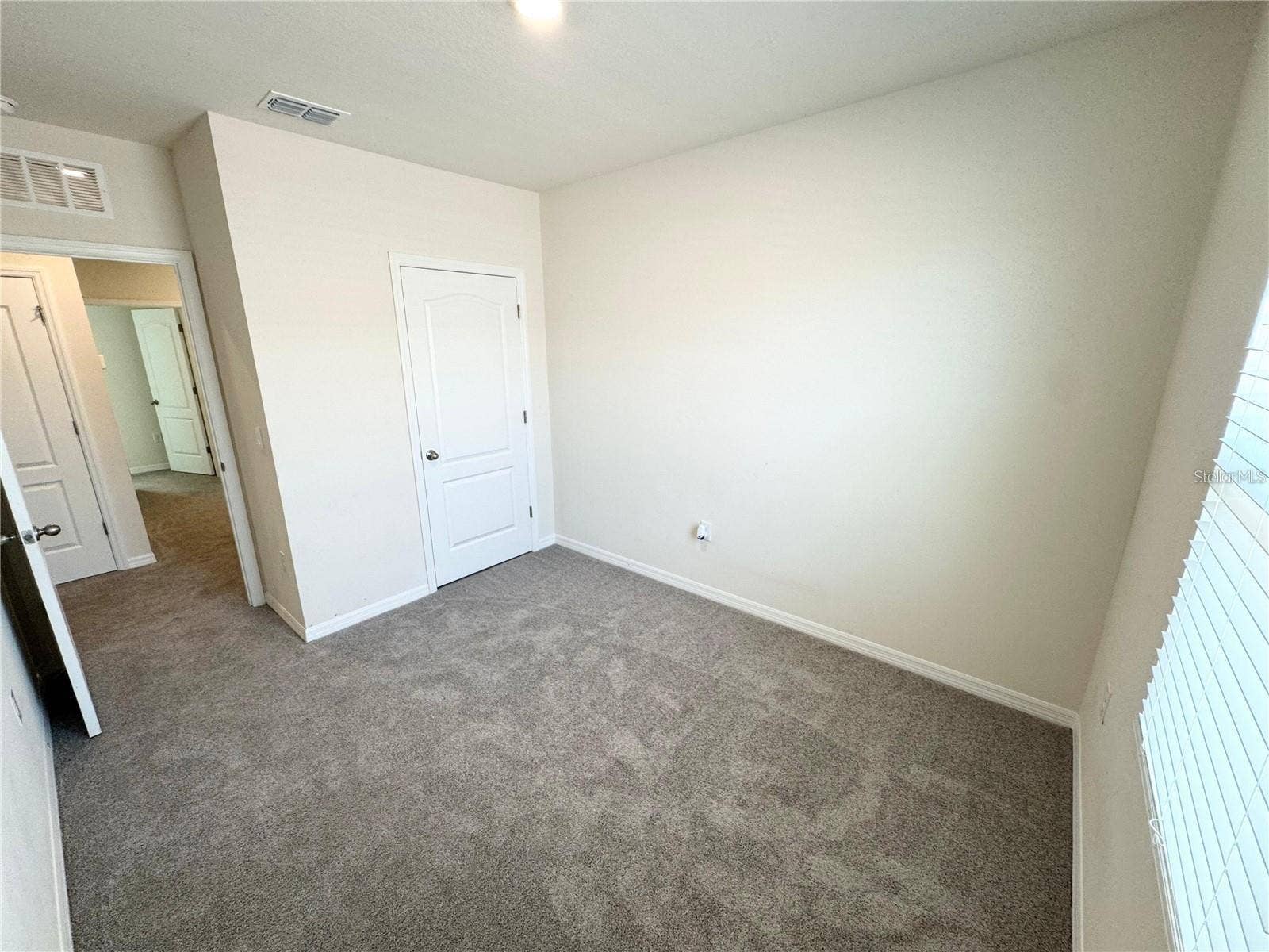 View of bedroom one.