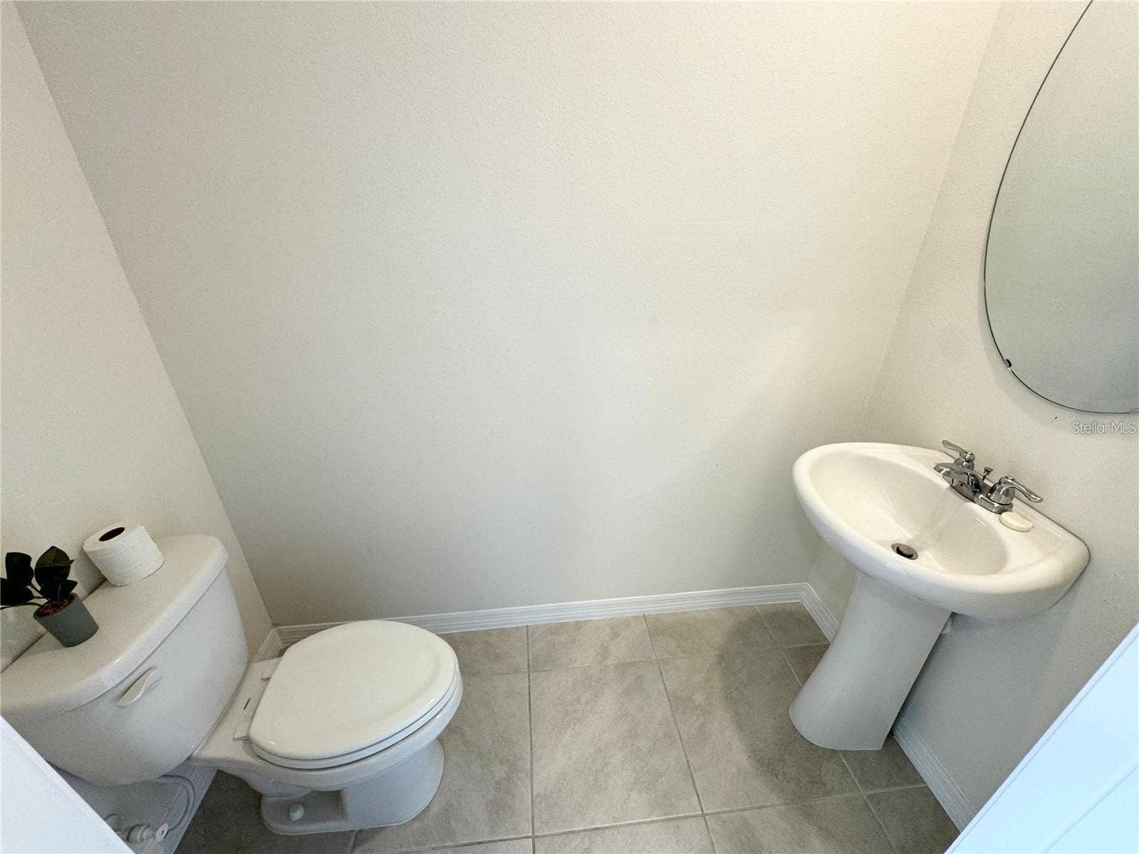View of half bath.