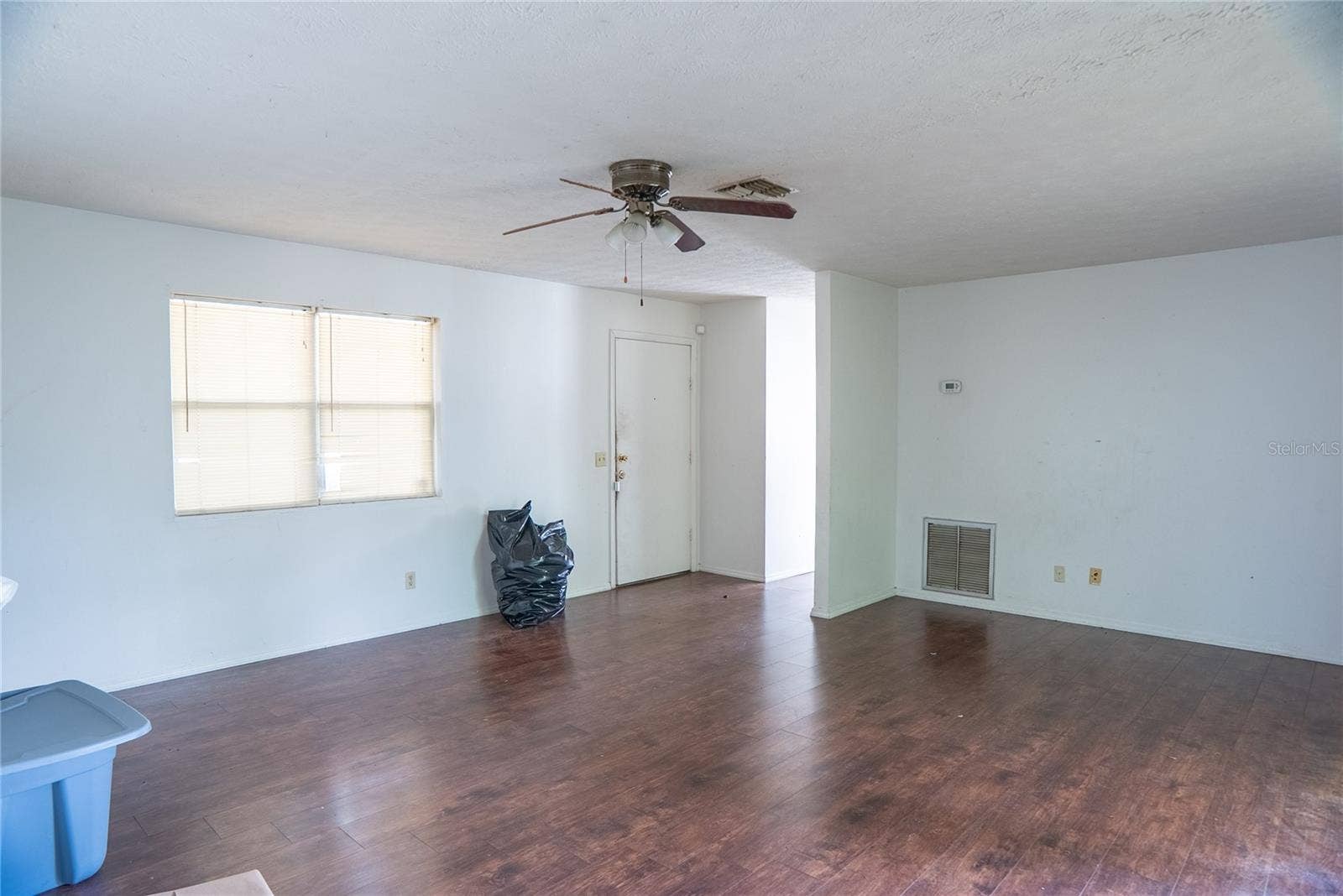 Living Room showing front door