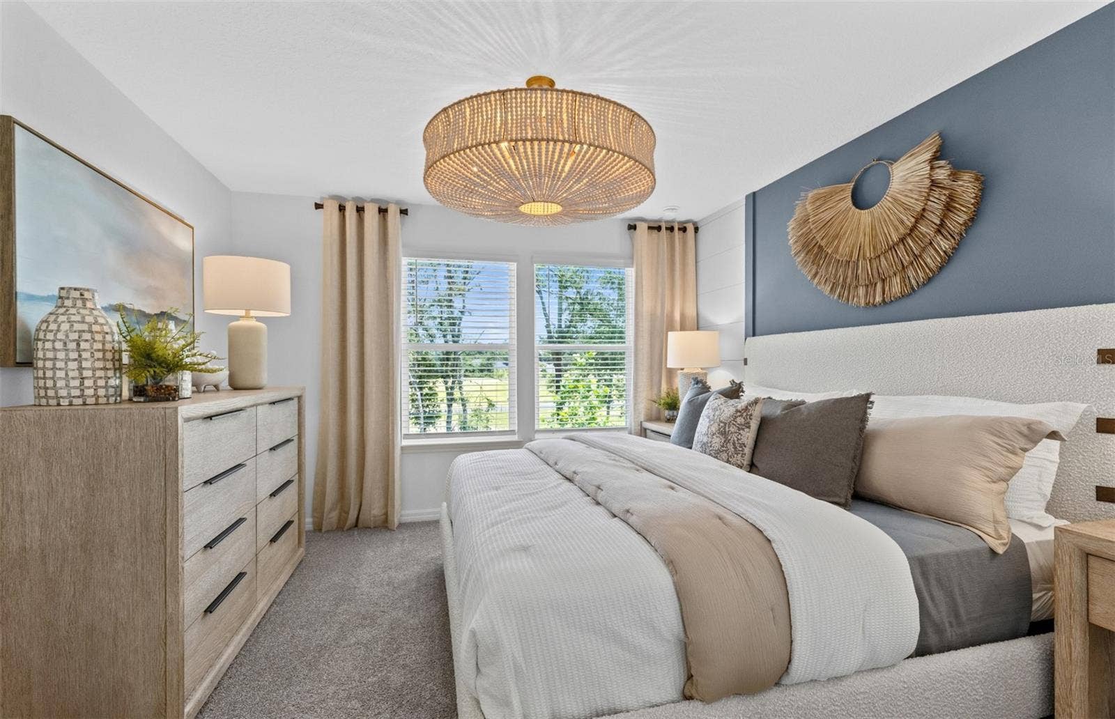 Model Home Design Only. Pictures and furnishings are for illustrative purposes only. Elevations, colors and options may vary. Furniture is for model home staging only.