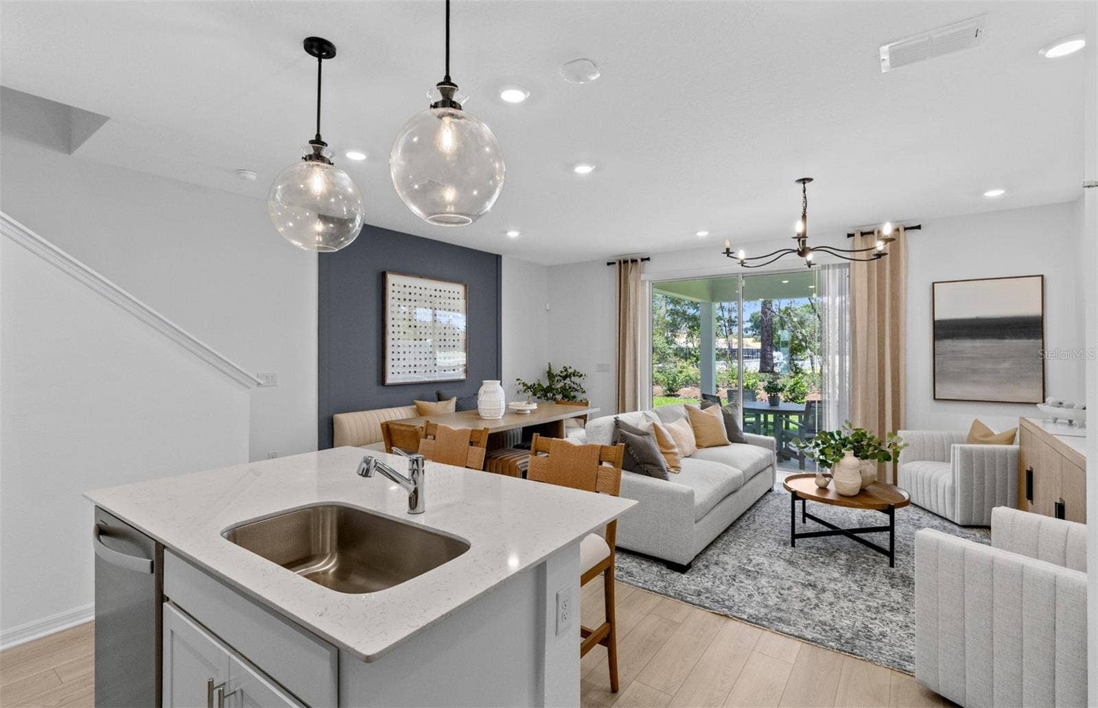 Model Home Design Only. Pictures and furnishings are for illustrative purposes only. Elevations, colors and options may vary. Furniture is for model home staging only.