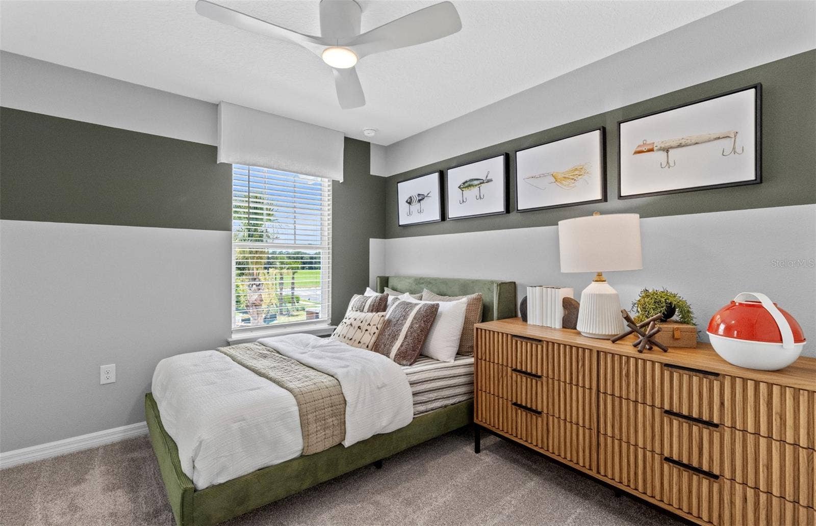 Model Home Design Only. Pictures and furnishings are for illustrative purposes only. Elevations, colors and options may vary. Furniture is for model home staging only.