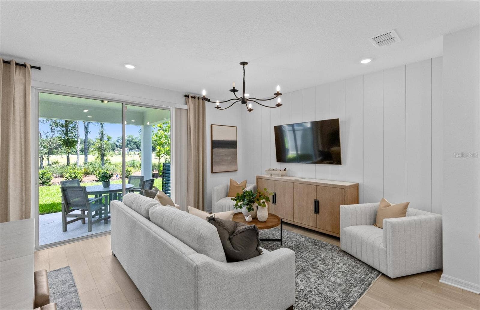 Model Home Design Only. Pictures and furnishings are for illustrative purposes only. Elevations, colors and options may vary. Furniture is for model home staging only.