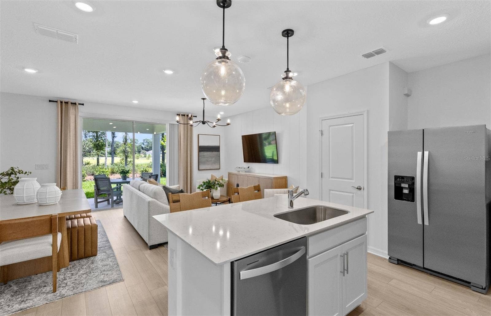 Model Home Design Only. Pictures and furnishings are for illustrative purposes only. Elevations, colors and options may vary. Furniture is for model home staging only.