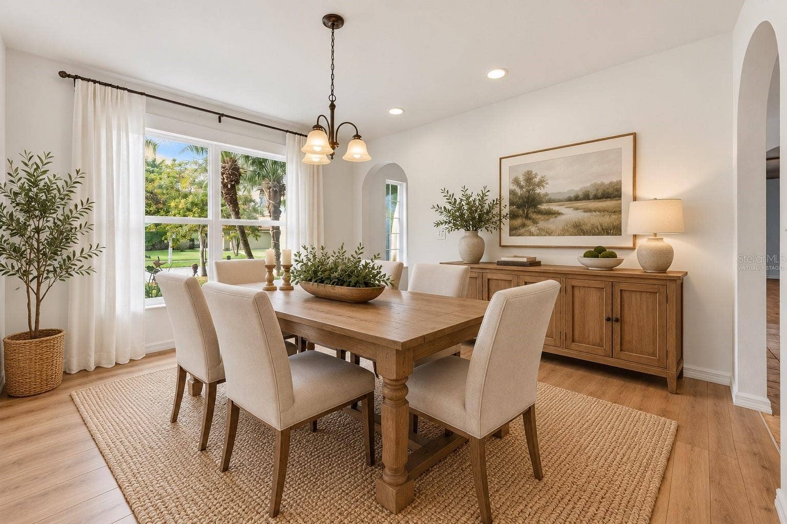 Dining Room - Virtually Staged