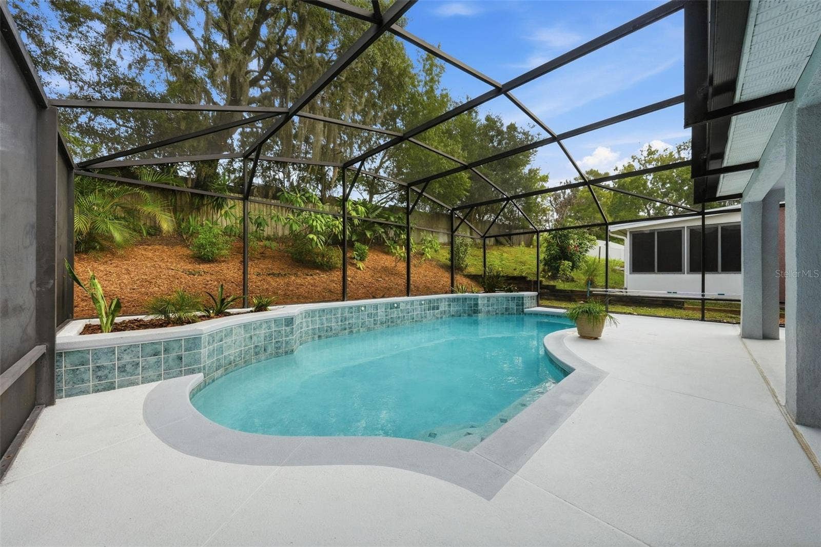 Large Pool Deck