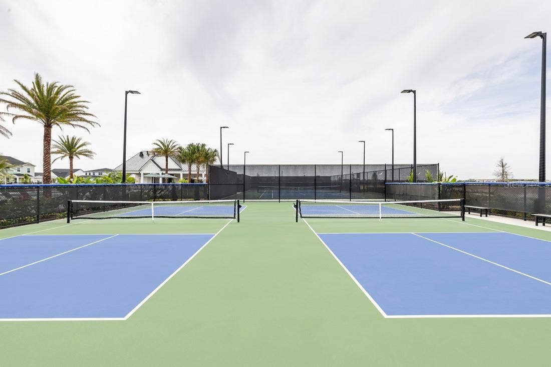 Tennis courts