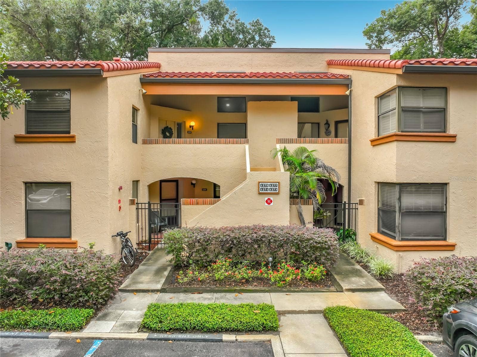 1275 SAINT TROPEZ CIRCLE, #1275, Orlando, FL 32806 Front view upstairs on left side